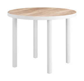 Nimara Natural Outdoor Dining Table by Zuomod at Eve Furniture