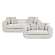 Nimbus Beige 2-Piece Living Room Set by Homelegance at Eve Furniture