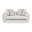 Nimbus Beige Loveseat by Homelegance at Eve Furniture