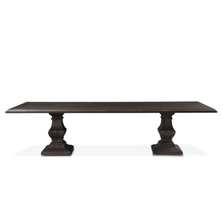 Nimes 120" Dining Table in Vintage Brown by Home Trends & Design at Eve Furniture