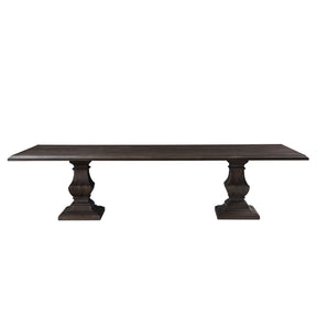 Nimes 120" Dining Table in Vintage Brown by Home Trends & Design at Eve Furniture