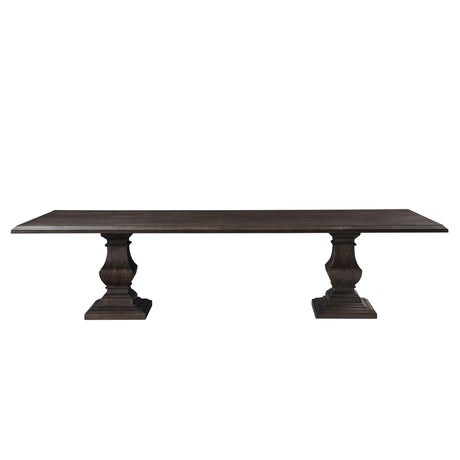 Nimes 120" Dining Table in Vintage Brown by Home Trends & Design at Eve Furniture