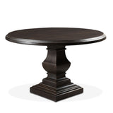 Nimes 48" Round Dining Table in Vintage Brown by Home Trends & Design at Eve Furniture