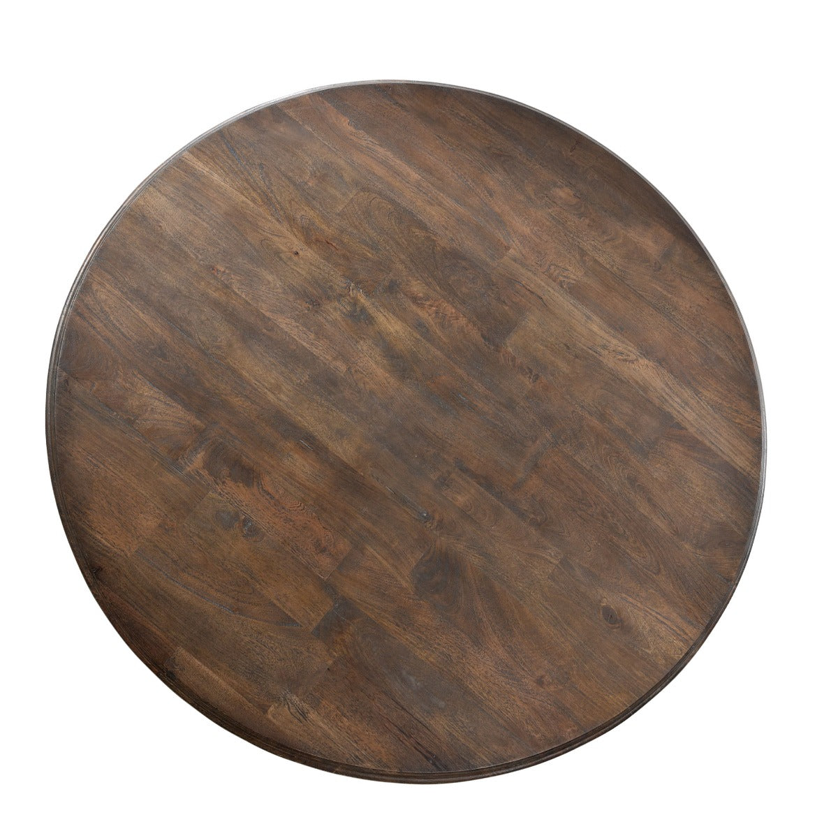 Nimes 48" Round Dining Table in Weathered Mango by Home Trends & Design at Eve Furniture