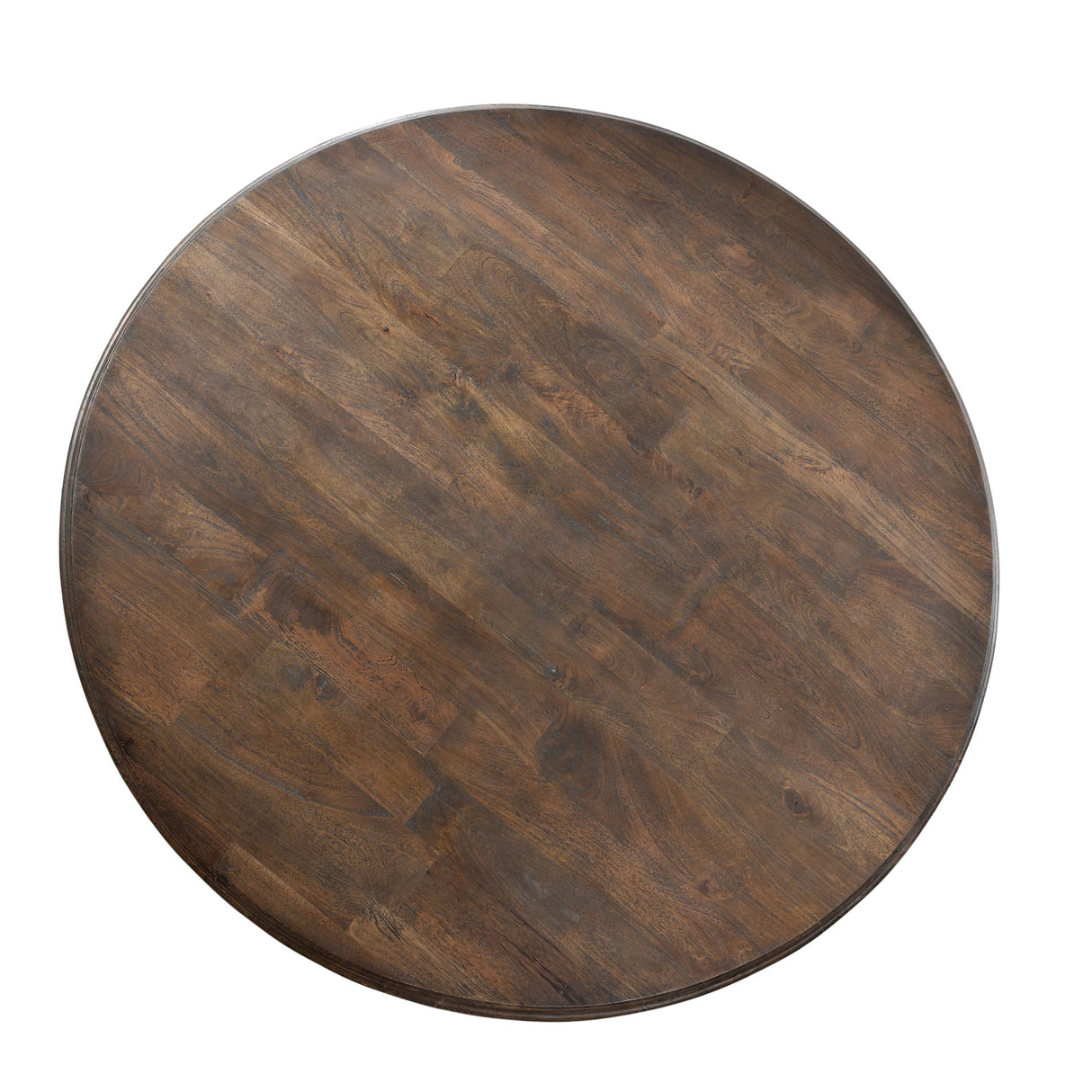 Nimes 48" Round Dining Table in Weathered Mango by Home Trends & Design at Eve Furniture