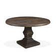 Nimes 48" Round Dining Table in Weathered Mango by Home Trends & Design at Eve Furniture