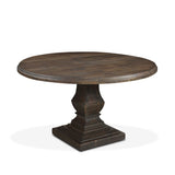 Nimes 48" Round Dining Table in Weathered Mango by Home Trends & Design at Eve Furniture