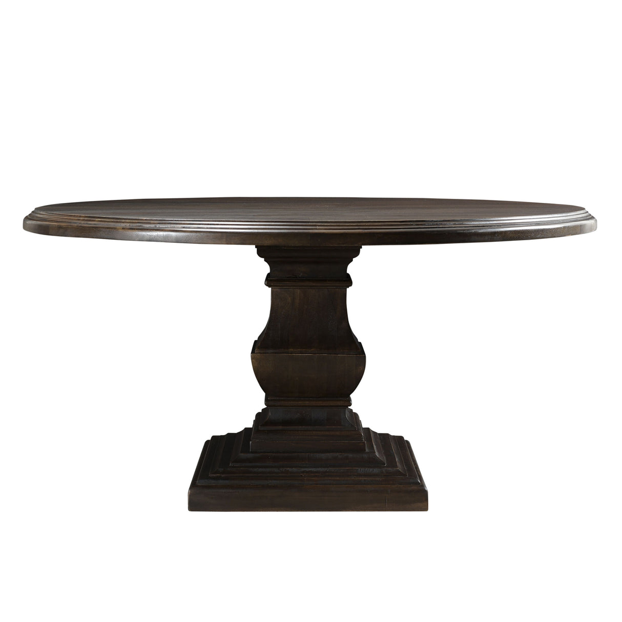 Nimes 60" Round Dining Table in Vintage Brown by Home Trends & Design at Eve Furniture