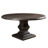 Nimes 60" Round Dining Table in Vintage Brown by Home Trends & Design at Eve Furniture