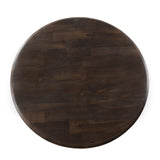 Nimes 60" Round Dining Table in Vintage Brown by Home Trends & Design at Eve Furniture