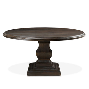 Nimes 60" Round Dining Table in Vintage Brown by Home Trends & Design at Eve Furniture