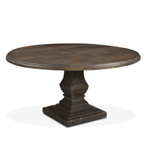 Nimes 60" Round Dining Table in Weathered Mango by Home Trends & Design at Eve Furniture