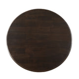 Nimes 72" Round Dining Table in Vintage Brown by Home Trends & Design at Eve Furniture