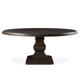 Nimes 72" Round Dining Table in Vintage Brown by Home Trends & Design at Eve Furniture