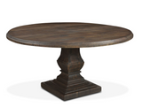 Nimes 72" Round Dining Table in Weathered Mango by Home Trends & Design at Eve Furniture