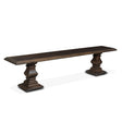 Nimes 80" Bench in Vintage Brown by Home Trends & Design at Eve Furniture