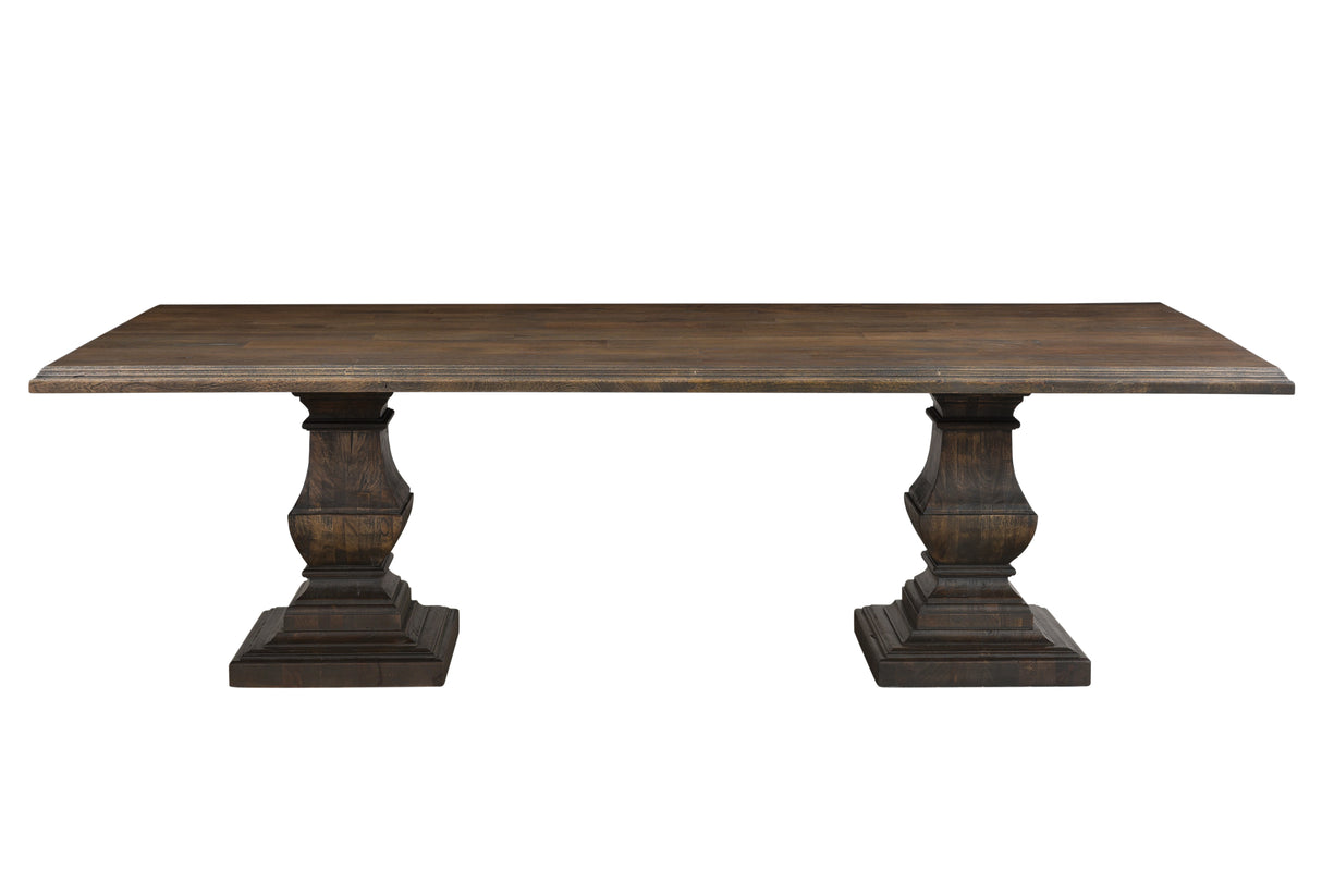 Nimes 84" Dining Table in Weathered Mango by Home Trends & Design at Eve Furniture