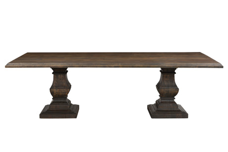 Nimes 84" Dining Table in Weathered Mango by Home Trends & Design at Eve Furniture