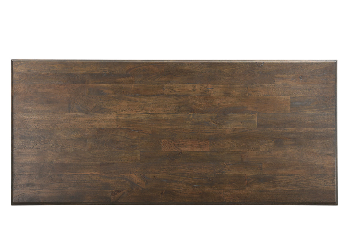 Nimes 84" Dining Table in Weathered Mango by Home Trends & Design at Eve Furniture
