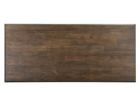 Nimes 84" Dining Table in Weathered Mango by Home Trends & Design at Eve Furniture