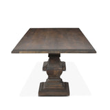 Nimes 84" Dining Table in Weathered Mango by Home Trends & Design at Eve Furniture