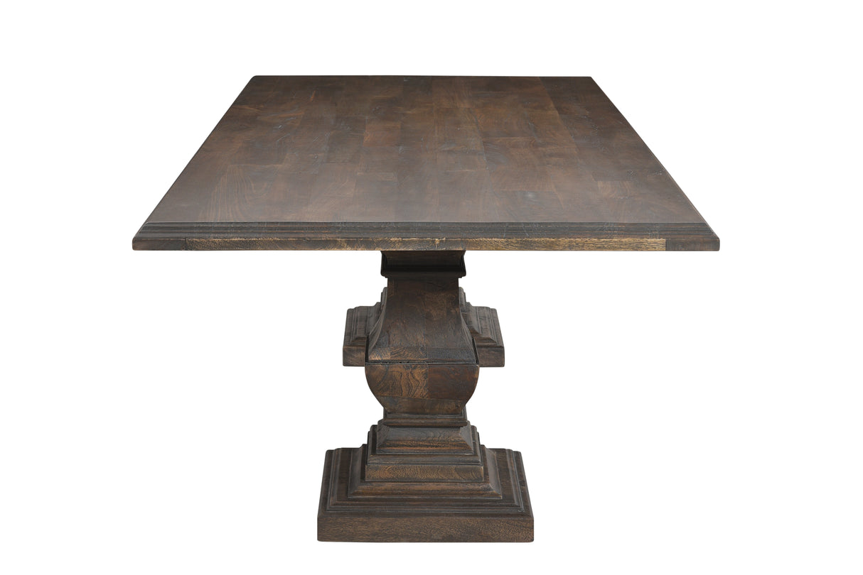 Nimes 84" Dining Table in Weathered Mango by Home Trends & Design at Eve Furniture