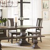 Nimes 98" Dining Table in Vintage Brown by Home Trends & Design at Eve Furniture