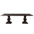 Nimes 98" Dining Table in Vintage Brown by Home Trends & Design at Eve Furniture