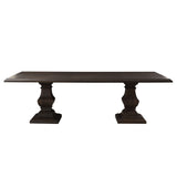Nimes 98" Dining Table in Vintage Brown by Home Trends & Design at Eve Furniture