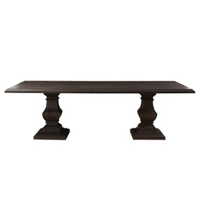 Nimes 98" Dining Table in Vintage Brown by Home Trends & Design at Eve Furniture