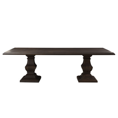 Nimes 98" Dining Table in Vintage Brown by Home Trends & Design at Eve Furniture