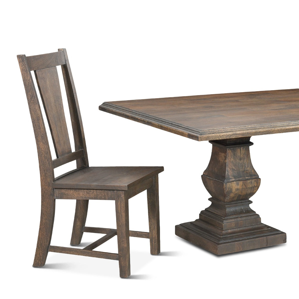 Nimes 98" Dining Table in Weathered Mango by Home Trends & Design at Eve Furniture