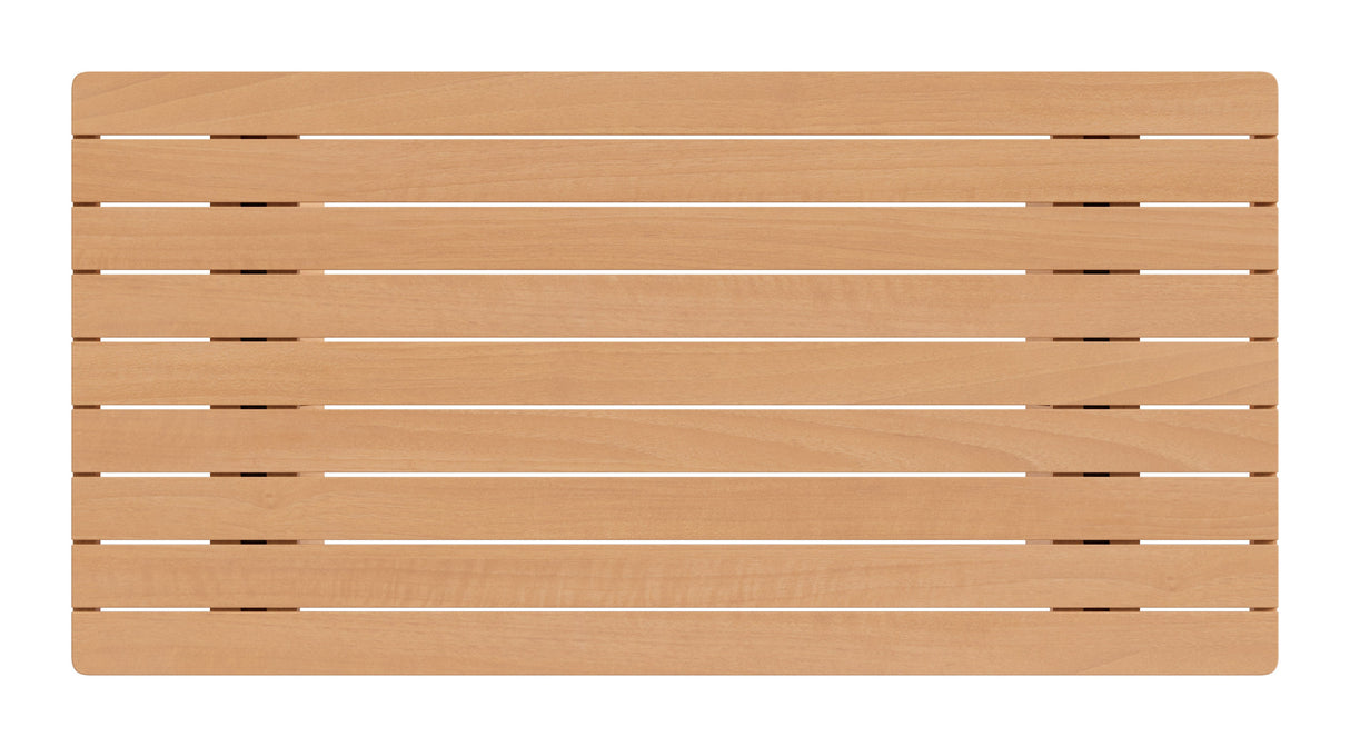 Nimone Natural Outdoor Dining Table by Zuomod at Eve Furniture