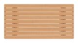 Nimone Natural Outdoor Dining Table by Zuomod at Eve Furniture