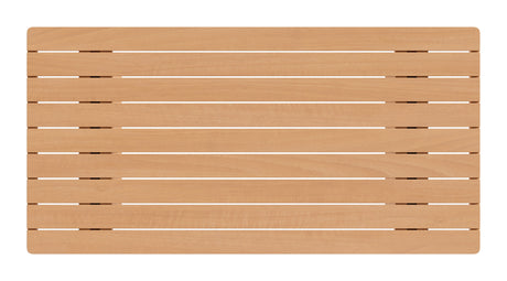 Nimone Natural Outdoor Dining Table by Zuomod at Eve Furniture