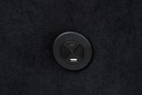 Nina Black 3-Piece Power Reclining Set by Happy Homes at Eve Furniture