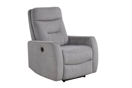 Nina Gray 3-Piece Power Reclining Set by Happy Homes at Eve Furniture