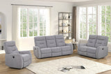 Nina Gray 3-Piece Power Reclining Set by Happy Homes at Eve Furniture