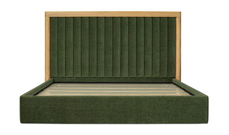 Nina King Bed - Green by Moe's Home at Eve Furniture
