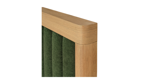Nina King Bed - Green by Moe's Home at Eve Furniture