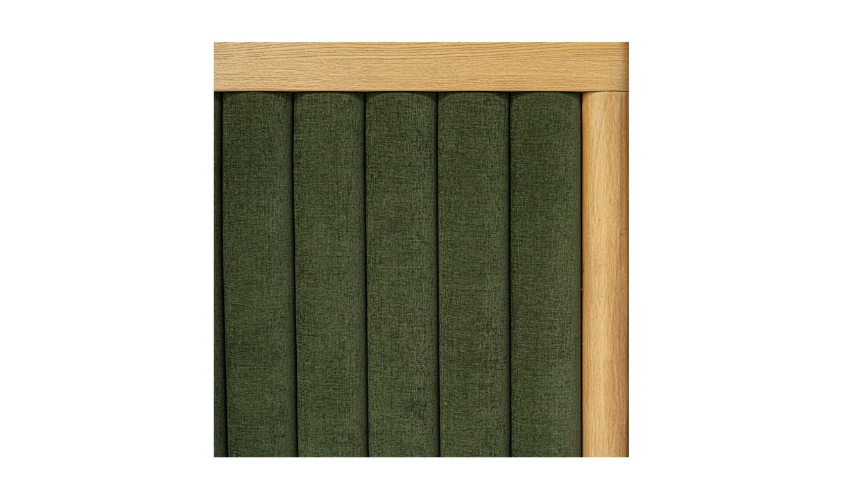 Nina King Bed - Green by Moe's Home at Eve Furniture