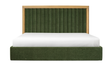 Nina King Bed - Green by Moe's Home at Eve Furniture