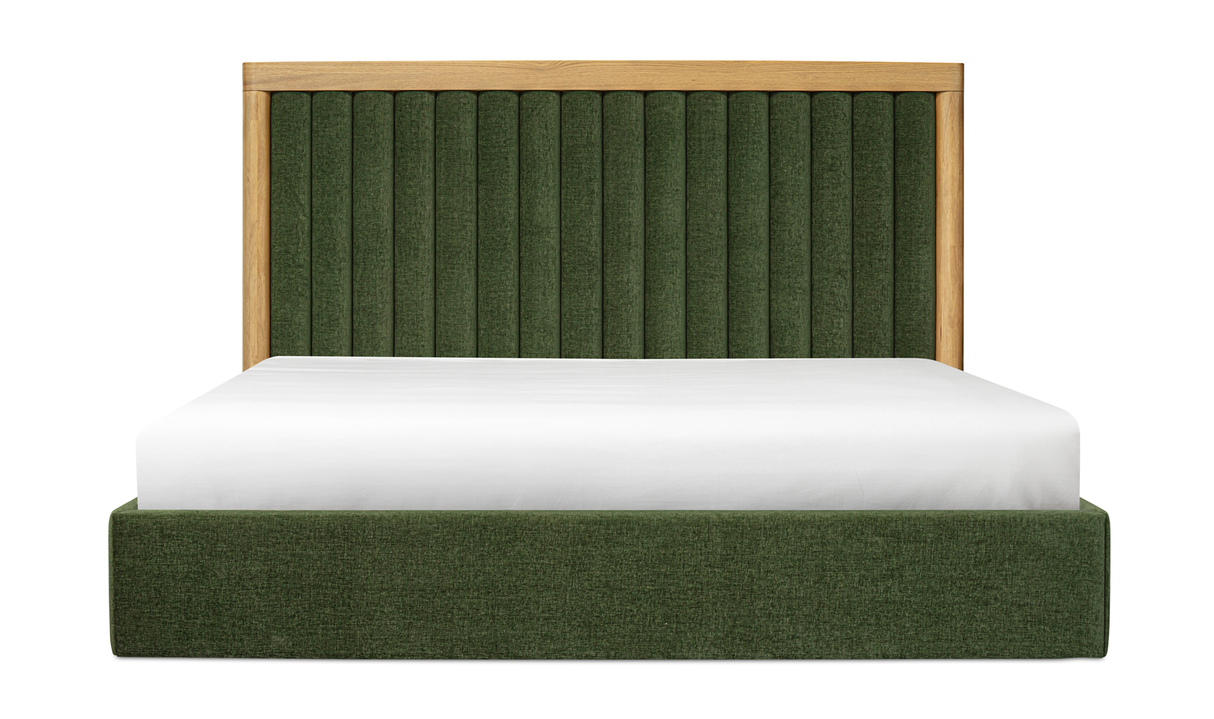 Nina King Bed - Green by Moe's Home at Eve Furniture