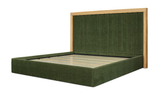Nina Queen Bed - Green by Moe's Home at Eve Furniture
