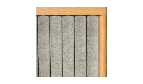Nina Queen Bed - Grey by Moe's Home at Eve Furniture