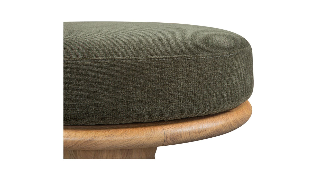 Nio Swivel Counter Stool Dark Green by Moe's Home at Eve Furniture