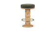 Nio Swivel Counter Stool Dark Green by Moe's Home at Eve Furniture