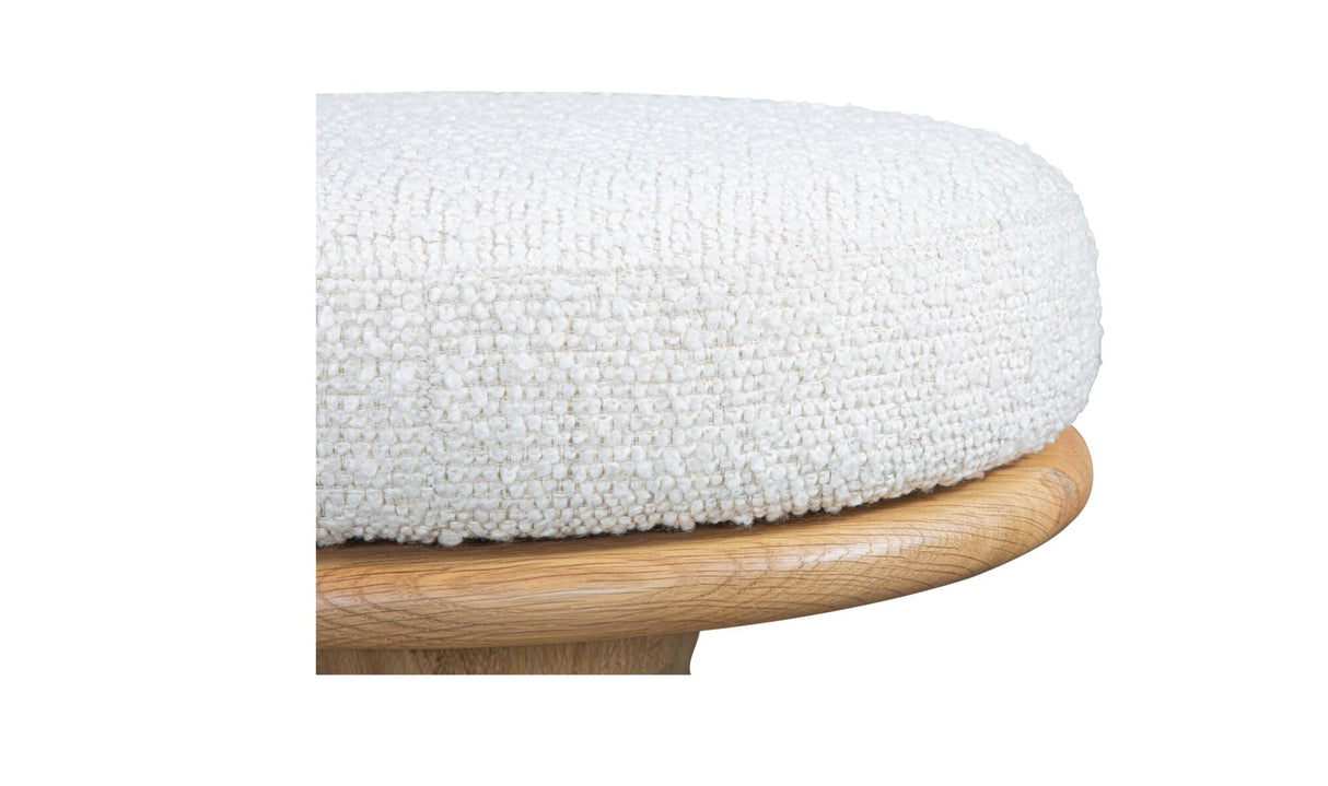 Nio Swivel Counter Stool White Mist by Moe's Home at Eve Furniture