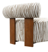 Niobe Beige Accent Chair by Furniture of America at Eve Furniture