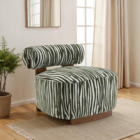 Niobe Green Accent Chair by Furniture of America at Eve Furniture